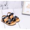 imageESTINE Girls Sandal Dress Shoe for ToddlerLittle Kid Party School Shoe07black