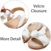 imageESTINE Girls Sandal Dress Shoe for ToddlerLittle Kid Party School ShoeEs330white