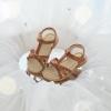 imageESTINE Girls Sandal Dress Shoe for ToddlerLittle Kid Party School ShoeEs339brown