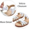 imageESTINE Girls Sandal Dress Shoe for ToddlerLittle Kid Party School ShoeEs339white
