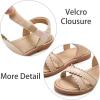 imageESTINE Girls Sandal Dress Shoe for ToddlerLittle Kid Party School ShoeEs350nude