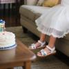 imageESTINE Girls Sandal Dress Shoe for ToddlerLittle Kid Party School ShoeEs389white