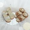 imageESTINE Girls Sandal Dress Shoe for ToddlerLittle Kid Party School ShoeEs397brown