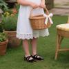 imageESTINE Toddler Girl Mary Jane Dress ShoesGirls School Uniform Oxford for Wedding PartyE377black