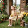 imageESTINE Toddler Girl Mary Jane Dress ShoesGirls School Uniform Oxford for Wedding PartyE377white