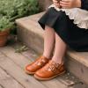 imageESTINE Toddler Girl Mary Jane Dress ShoesGirls School Uniform Oxford for Wedding PartyE378brown