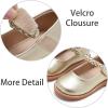 imageESTINE Toddler Girl Mary Jane Dress ShoesGirls School Uniform Oxford for Wedding PartyEfx325gold