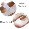 imageESTINE Toddler Girl Mary Jane Dress ShoesGirls School Uniform Oxford for Wedding PartyEfx325ivory