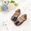 imageESTINE Toddler Girl Mary Jane Dress ShoesGirls School Uniform Oxford for Wedding PartyEfx337black