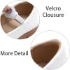 imageESTINE Toddler Girl Mary Jane Dress ShoesGirls School Uniform Oxford for Wedding PartyEfx337white