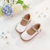 imageESTINE Toddler Girl Mary Jane Dress ShoesGirls School Uniform Oxford for Wedding PartyEfx337white
