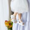 imageESTINE Toddler Girls SandalsWater Friendly Walking Casual Summer Outfit Dress ShoesEs316silver