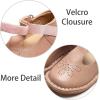 imageESTINE Toddler Kids Bow School Uniform OxfordLittle Girls Flower Dress Party Shoes39pink