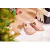 imageESTINE Toddler Kids Bow School Uniform OxfordLittle Girls Flower Dress Party Shoes39pink