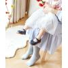 imageESTINE Toddler Kids Bow School Uniform OxfordLittle Girls Flower Dress Party Shoes78navy Blue