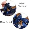 imageESTINE Toddler Kids Bow School Uniform OxfordLittle Girls Flower Dress Party ShoesE133navy Blue