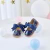 imageESTINE Toddler Kids Bow School Uniform OxfordLittle Girls Flower Dress Party ShoesE133navy Blue