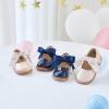 imageESTINE Toddler Kids Bow School Uniform OxfordLittle Girls Flower Dress Party ShoesE133navy Blue
