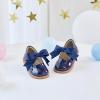 imageESTINE Toddler Kids Bow School Uniform OxfordLittle Girls Flower Dress Party ShoesE133navy Blue