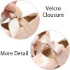 imageESTINE Toddler Kids Bow School Uniform OxfordLittle Girls Flower Dress Party ShoesE133nude