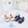 imageESTINE Toddler Kids Bow School Uniform OxfordLittle Girls Flower Dress Party ShoesE133nude
