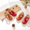 imageESTINE Toddler Kids Bow School Uniform OxfordLittle Girls Flower Dress Party ShoesE359red