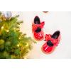 imageESTINE Toddler Kids Bow School Uniform OxfordLittle Girls Flower Dress Party ShoesRed 2