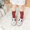 imageESTINE Toddler Kids Bow School Uniform OxfordLittle Girls Flower Dress Party ShoesWhite 3