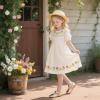 imageESTINE ToddlerLittle Kid Girls Dress Mary Jane Flats Flowers Fashion Princess Ballet ShoesE355gold