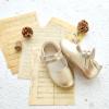 imageESTINE ToddlerLittle Kid Girls Dress Mary Jane Flats Flowers Fashion Princess Ballet ShoesE355gold