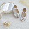imageESTINE ToddlerLittle Kid Girls Dress Mary Jane Flats Flowers Fashion Princess Ballet ShoesE365silver