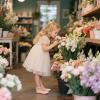 imageESTINE ToddlerLittle Kid Girls Dress Mary Jane Flats Flowers Fashion Princess Ballet ShoesE367nude