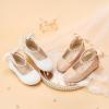 imageESTINE ToddlerLittle Kid Girls Dress Mary Jane Flats Flowers Fashion Princess Ballet ShoesE367nude
