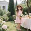 imageESTINE ToddlerLittle Kid Girls Dress Mary Jane Flats Flowers Fashion Princess Ballet ShoesE372rose