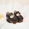 imageESTINE ToddlerLittle Kid Girls Dress Mary Jane Flats Flowers Fashion Princess Ballet ShoesE373black