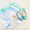 imageESTINE ToddlerLittle Kid Girls Dress Mary Jane Flats Flowers Fashion Princess Ballet ShoesE387blue