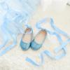 imageESTINE ToddlerLittle Kid Girls Dress Mary Jane Flats Flowers Fashion Princess Ballet ShoesE387blue
