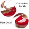 imageESTINE ToddlerLittle Kid Girls Dress Mary Jane Flats Flowers Fashion Princess Ballet ShoesE396red