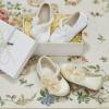 imageESTINE ToddlerLittle Kid Girls Dress Mary Jane Flats Flowers Fashion Princess Ballet ShoesE519white