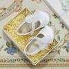 imageESTINE ToddlerLittle Kid Girls Dress Mary Jane Flats Flowers Fashion Princess Ballet ShoesE519white
