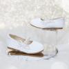 imageESTINE ToddlerLittle Kid Girls Dress Mary Jane Flats Flowers Fashion Princess Ballet ShoesE528white