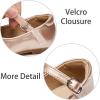 imageESTINE ToddlerLittle Kid Girls Dress Mary Jane Flats Flowers Fashion Princess Ballet ShoesE665rose