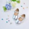 imageESTINE ToddlerLittle Kid Girls Dress Mary Jane Flats Flowers Fashion Princess Ballet ShoesE665silver