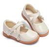imageESTINE Toddler Girl Mary Jane Dress ShoesGirls School Uniform Oxford for Wedding PartyE377white