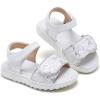 imageESTINE Toddler Girls SandalsWater Friendly Walking Casual Summer Outfit Dress ShoesEs315white