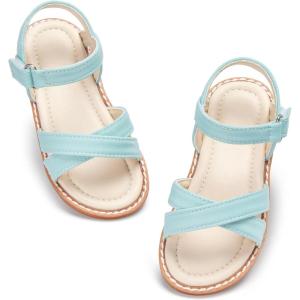 imageESTINE Girls Sandal Dress Shoe for ToddlerLittle Kid Party School ShoeEs517blue