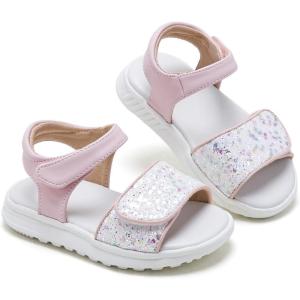 imageESTINE Toddler Girls SandalsWater Friendly Walking Casual Summer Outfit Dress ShoesEs315pink