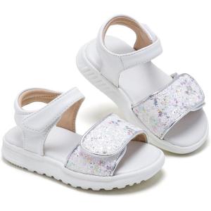 imageESTINE Toddler Girls SandalsWater Friendly Walking Casual Summer Outfit Dress ShoesEs315white