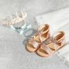 imageESTINE ToddlerLittle Kid Girls Dress Cross Strappy Open Toe Sandals Princess Flats Summer Flower Girl ShoesEs353rose