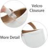 imageESTINE Mary Jane Flats for Toddler Girls Little Kids Glittery Dress Princess Wedding Ballet Shoes66white